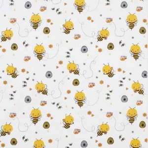 Halo Bassinet Sheet – Bees